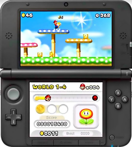 Nintendo 3DS XL (2) Actual Size Image