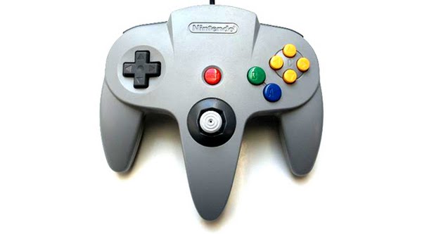 Nintendo 64 Controller Actual Size Image