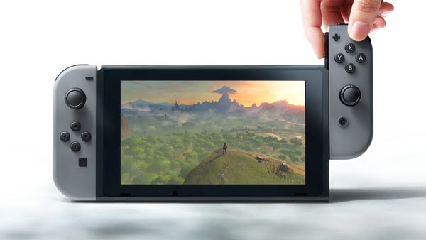 Nintendo Switch (Handheld Mode) Actual Size Image