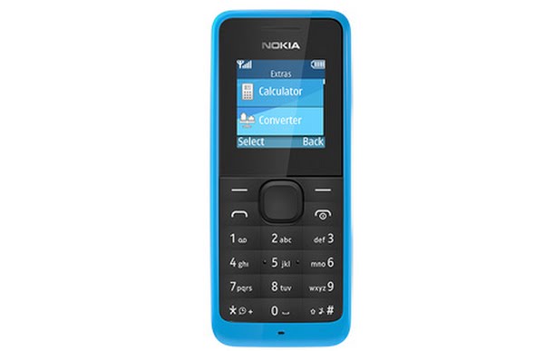 Nokia 105 Actual Size Image