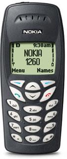 Nokia 1260 Actual Size Image