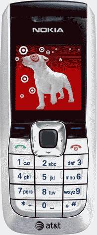 Nokia 2610 Actual Size Image