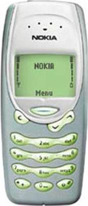 Nokia 3315 Actual Size Image