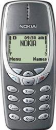 Nokia 3320 Actual Size Image
