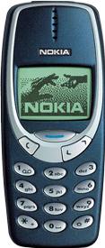 Nokia 3330 Actual Size Image