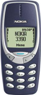 Nokia 3390 Actual Size Image
