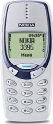 Nokia 3395 Actual Size Image