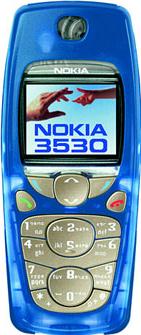 Nokia 3530 Actual Size Image