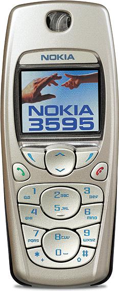 Nokia 3595 Actual Size Image