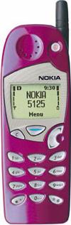 Nokia 5125 Actual Size Image