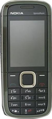 Nokia 5132 XpressMusic Actual Size Image