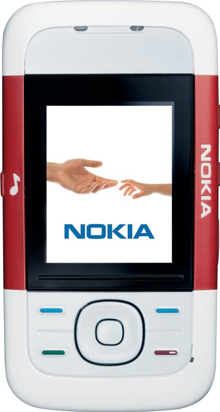 Nokia 5200 Actual Size Image