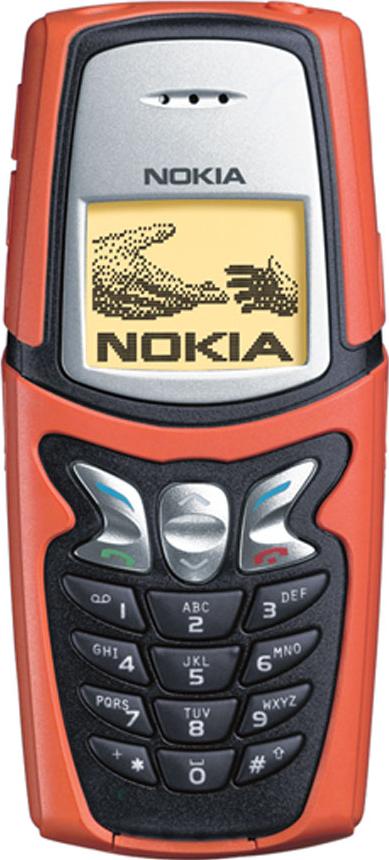 Nokia 5210 Actual Size Image