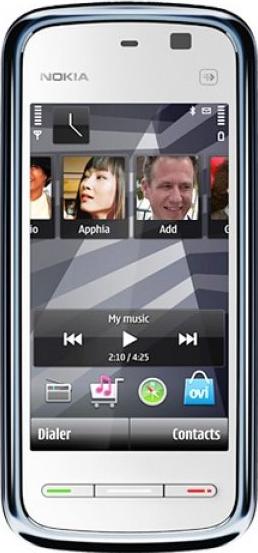 Nokia 5233 Actual Size Image