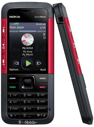 Nokia 5310 XpressMusic Actual Size Image