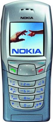 Nokia 6108 Actual Size Image