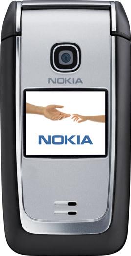 Nokia 6125 Actual Size Image
