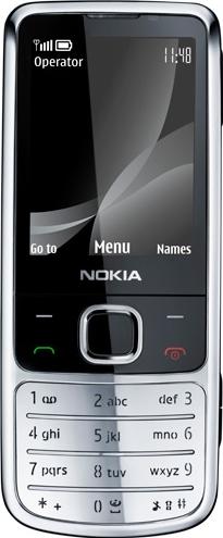 Nokia 6303 classic Actual Size Image