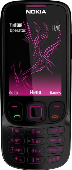 Nokia 6303i classic Actual Size Image