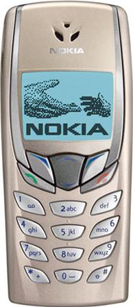 Nokia 6510 Actual Size Image