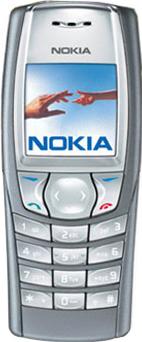 Nokia 6585 Actual Size Image