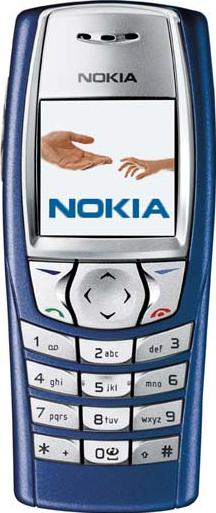 Nokia 6610 Actual Size Image