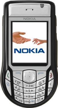 Nokia 6630 Actual Size Image