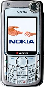 Nokia 6680 Actual Size Image
