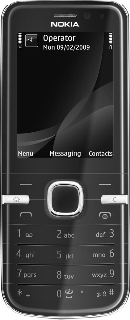 Nokia 6730 classic Actual Size Image