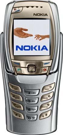 Nokia 6810 Actual Size Image
