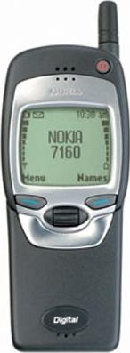 Nokia 7160 Actual Size Image