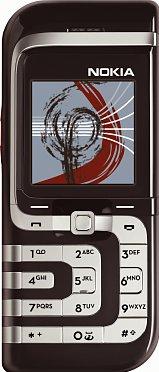 Nokia 7260 Actual Size Image