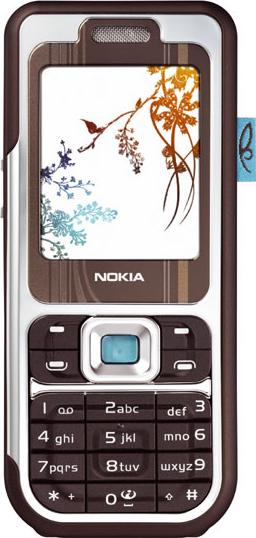 Nokia 7360 Actual Size Image