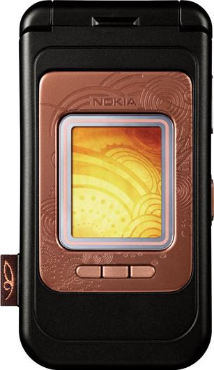 Nokia 7390 Actual Size Image