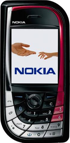 Nokia 7610 Actual Size Image