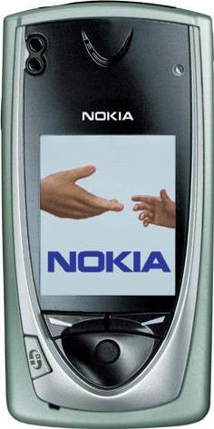 Nokia 7650 Actual Size Image