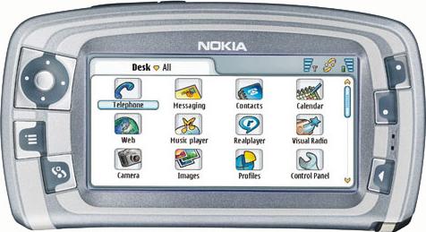 Nokia 7710 Actual Size Image