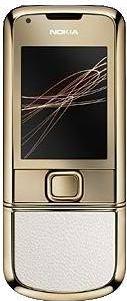 Nokia 8800 Gold Arte Actual Size Image