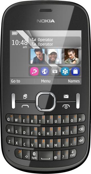 Nokia Asha 200 Actual Size Image