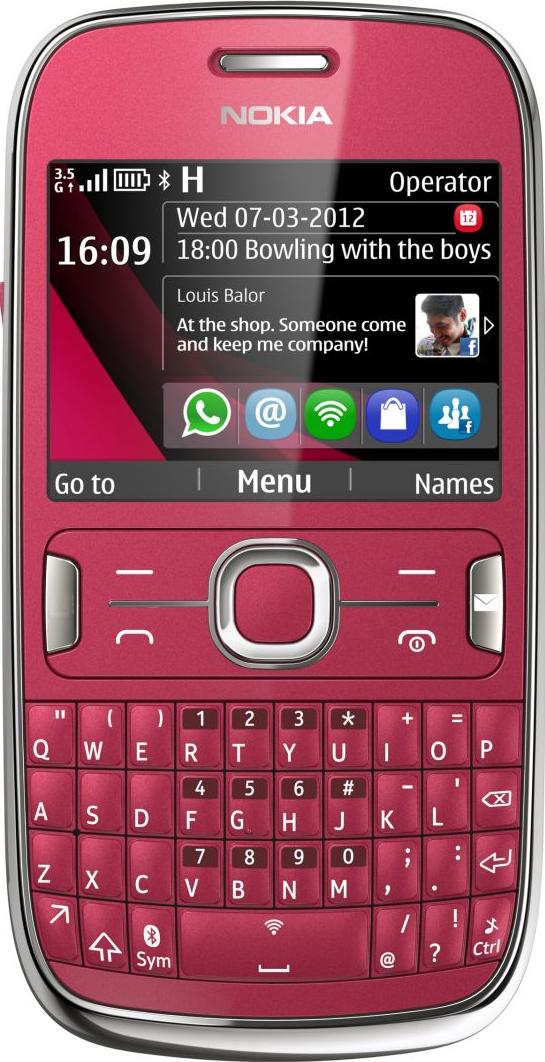 Nokia Asha 302 Actual Size Image
