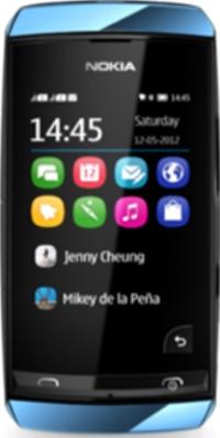Nokia Asha 305 Actual Size Image