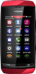 Nokia Asha 306 Actual Size Image