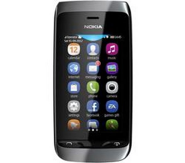 Nokia Asha 308 Actual Size Image