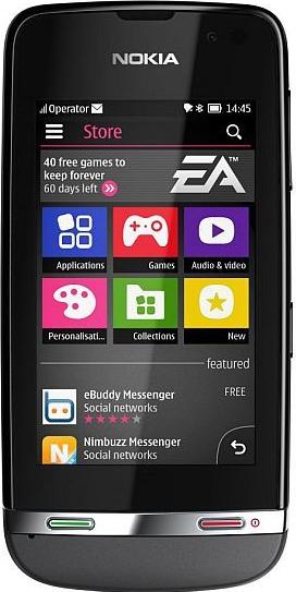 Nokia Asha 311 Actual Size Image