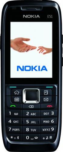 Nokia E51 Actual Size Image
