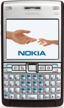 Nokia E61 Actual Size Image