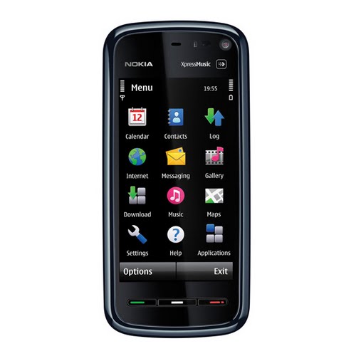 nokia xpress music touch screen