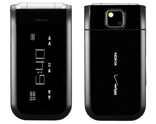 Nokia Intrigue 7205 Actual Size Image