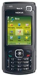 Nokia N70 Actual Size Image