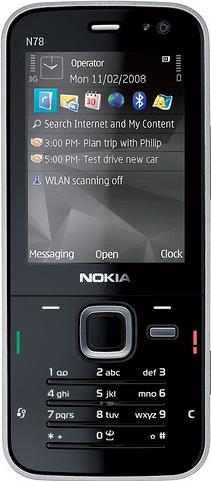 Nokia N78 (2) Actual Size Image